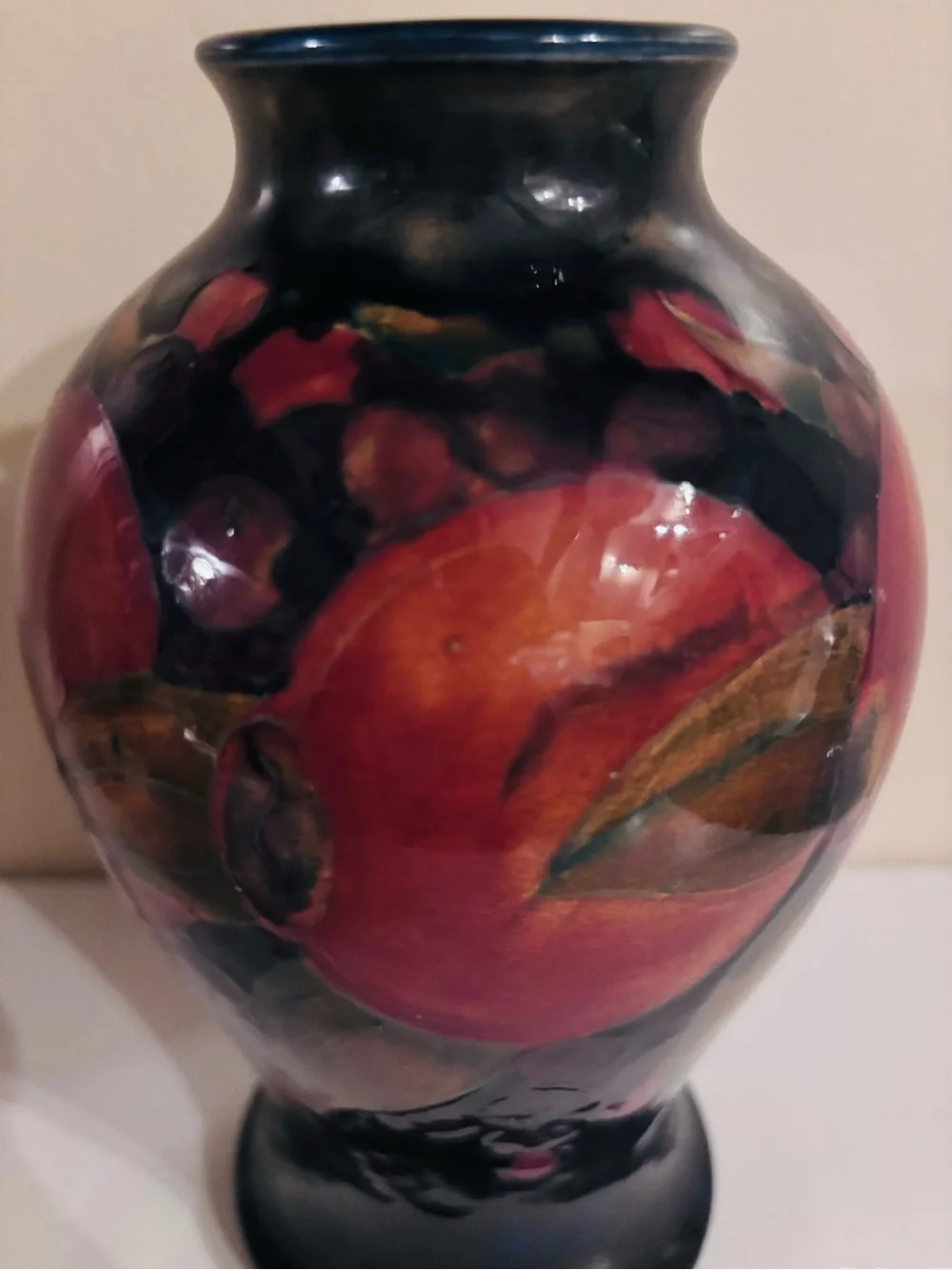 Antique William Moorcroft Pomegranate Vase, c1913-1916